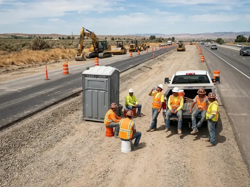 highway-road-construction-crew-007 — frequently asked questions, Porta Potty and Restroom Rentals in Gatlinburg, TN